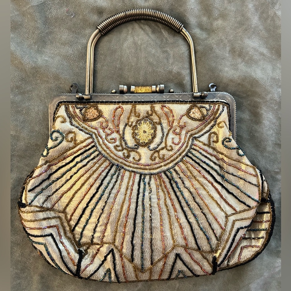 Vintage Embroidered Handbag